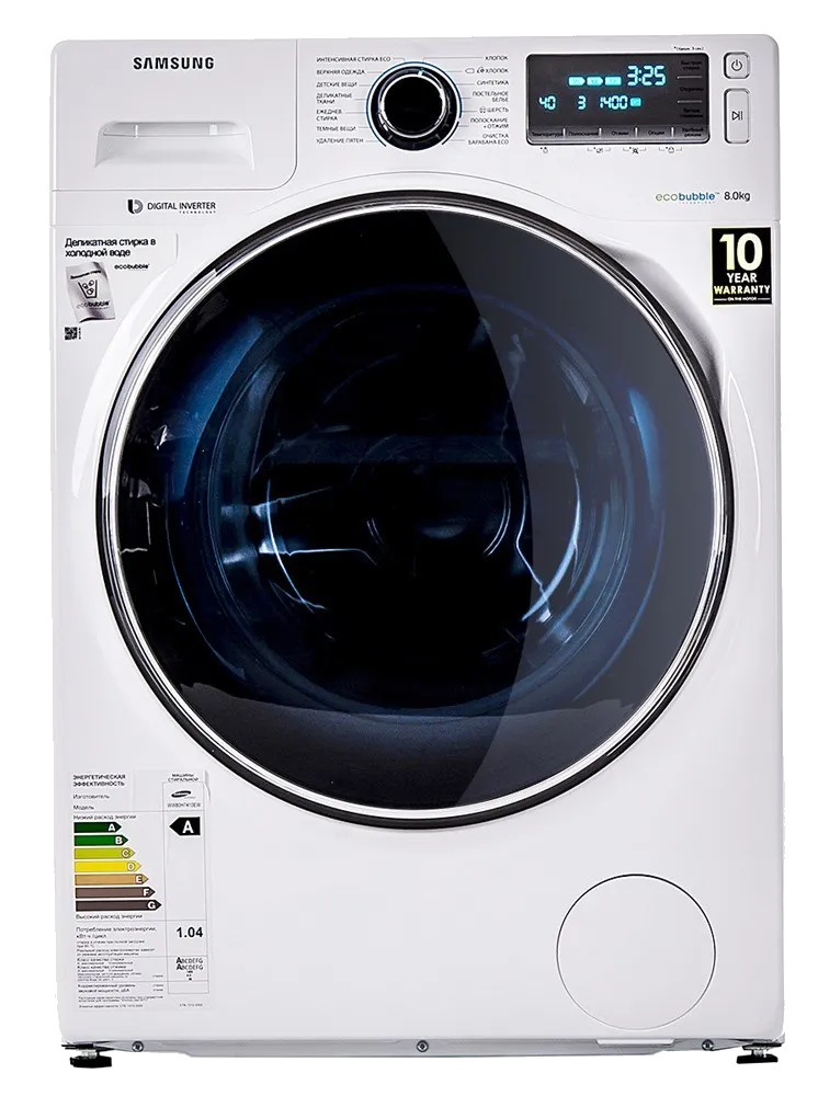 Замена блока управления Samsung WW80H7410EW