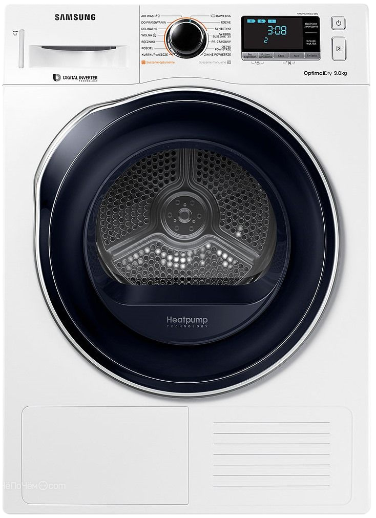 Замена шнура питания Samsung DV90M6200CW